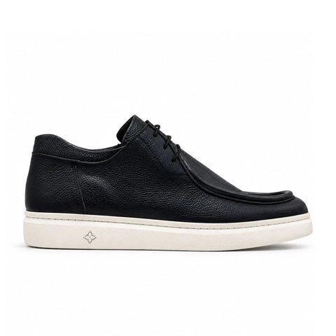Story Derbies en Cuir Grainé Noir