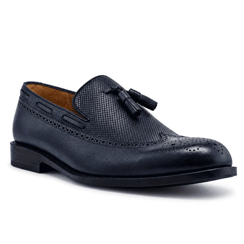 Mocassin à glands: Bleu