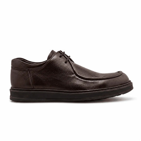 Derby 1 Casual en Cuir : Marron